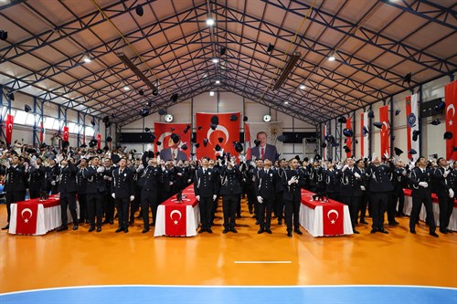 Rize Polis Meslek Eğitim Merkezi 31. Dönem Mezuniyet Töreni Gerçekleştirildi