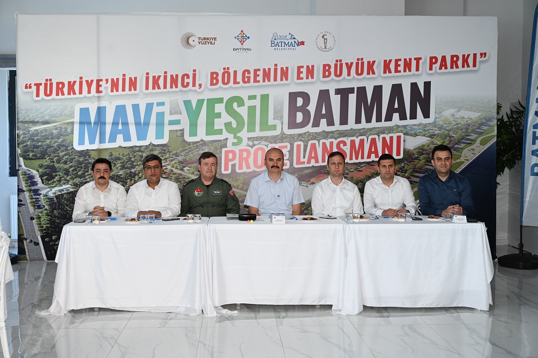 ‘Mavi Yeşil Batman Projesi’nin Lansmanı Yapıldı