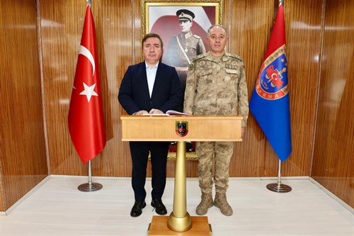 Sayın Valimizden, İl Jandarma Komutanlığına Ziyaret