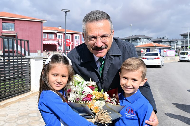Valimiz Sayın Hüseyin Aksoy, Şerife Bacı Özel Eğitim Anaokulu ve Dede Korkut İlkokulu’nun Açılış Törenine Katıldı