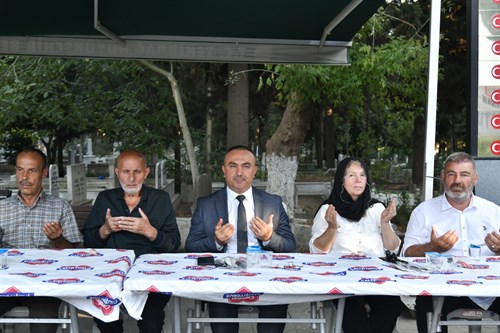 Vali Soytürk Şehidimiz Halil Tuna Akgöz’ün Mevlidine Katıldı