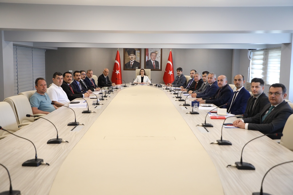 Vali Arslan Başkanlığında KÖYDES İl Tahsisat Komisyonu Toplantısı Yapıldı