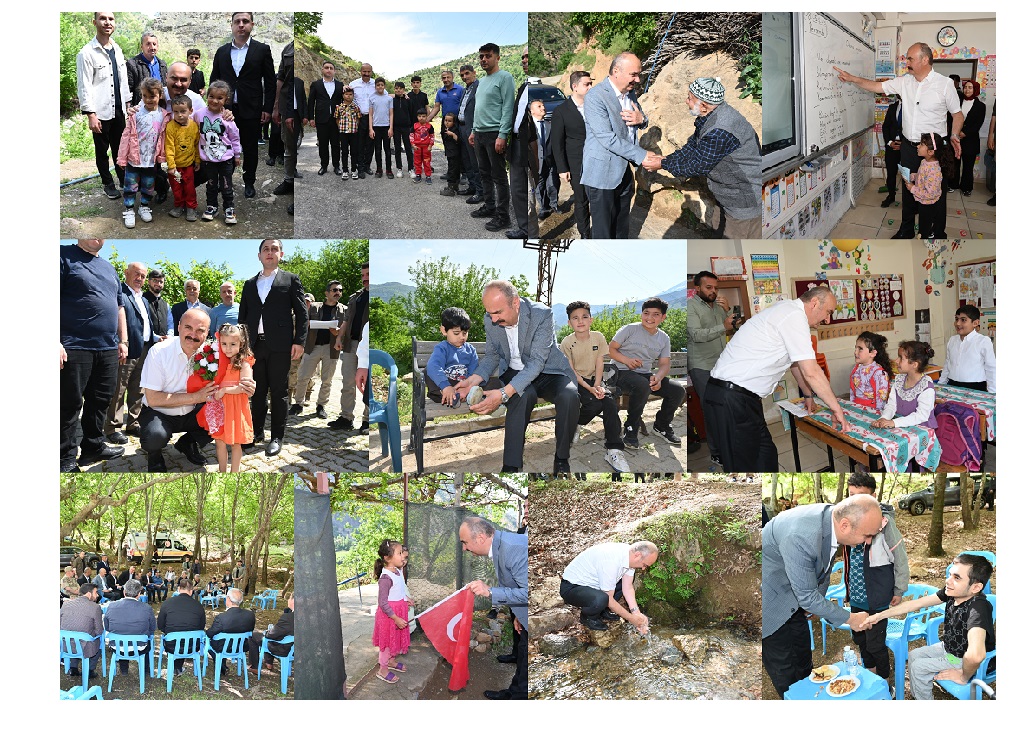 Valimiz, Sason İlçesinde Köy Ziyaretlerinde Bulundu