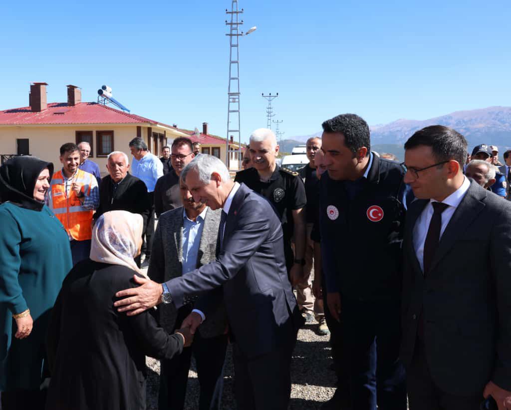 Vali Ünlüer, Göksun İlçemizde Ziyaretlerde Bulundu