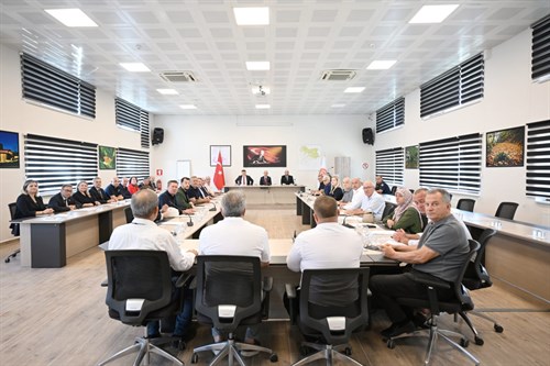 Vali Turan, İl Genel Meclisi Üyeleri ile bir araya geldi…