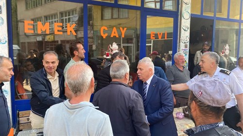 Trabzon Valisi Aziz Yıldırım, Çaykara İlçesine  Bağlı  Köknar Mahallesi’ni Ziyaret Etti