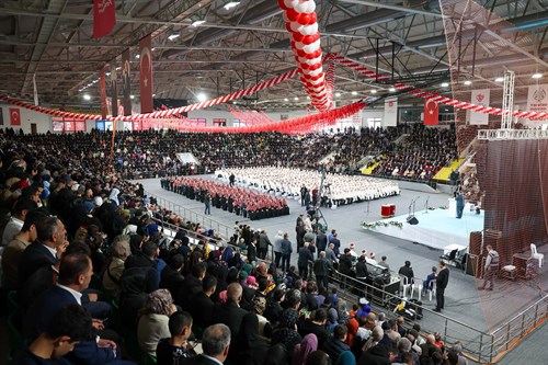 Rize'de Hafızlığını Tamamlayan 600 Öğrenci İçin İcazet Töreni Yapıldı.