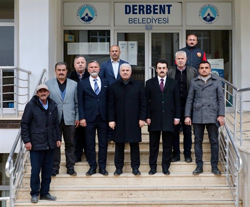 Valimiz İbrahim Akın, Derbent İlçemizi Ziyaret Etti