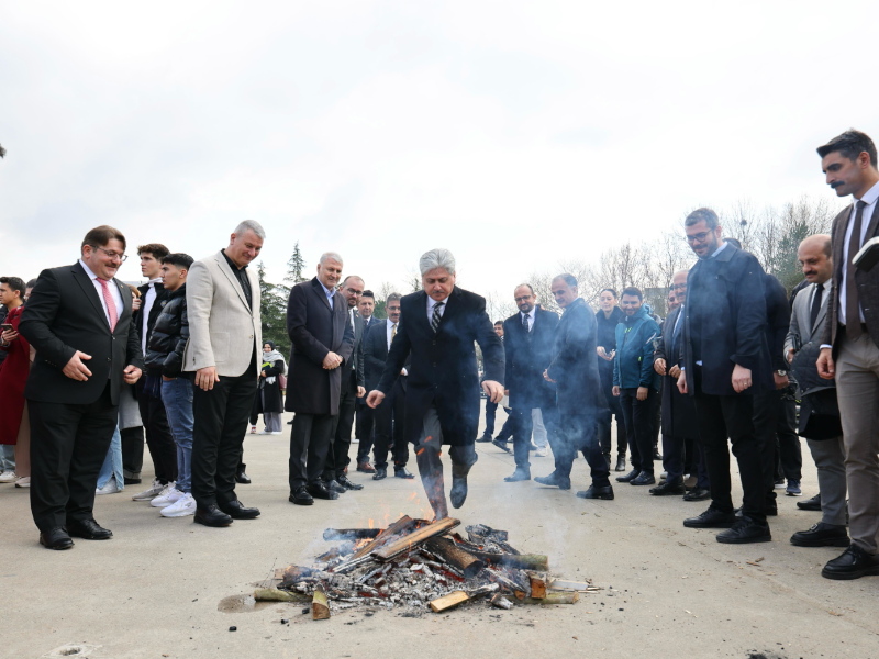 Nevruz Ateşi Sakarya’da Birlik ve Beraberlik İçin Yakıldı