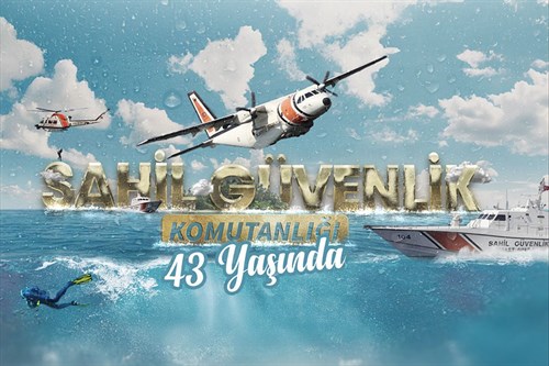 Sahil Güvenlik 43 Yaşında
