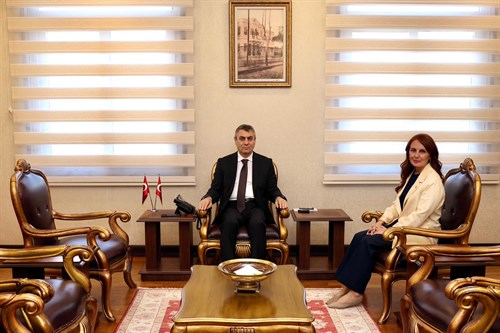 VALİMİZ SAYIN ATİLLA TOROS, ZİYARETİNE GELEN TBMM BAŞKANLIK DİVANI KÂTİP ÜYESİ VE MERSİN MİLLETVEKİLİ HAVVA SİBEL SÖYLEMEZ İLE GÖRÜŞTÜ
