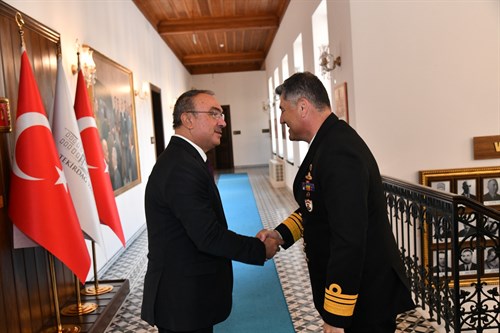 S. G. Marmara ve Boğazlar Bölge Komutanı Vali Soytürk’ü Ziyaret Etti