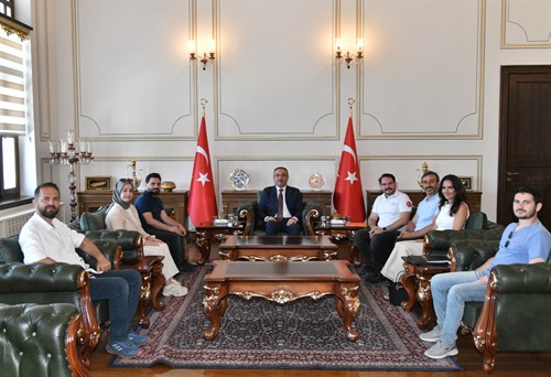 Türkiye Teknoloji Takımı Vakfı Başkanı ve Mühendisler Vali Soytürk’ü Ziyaret Etti