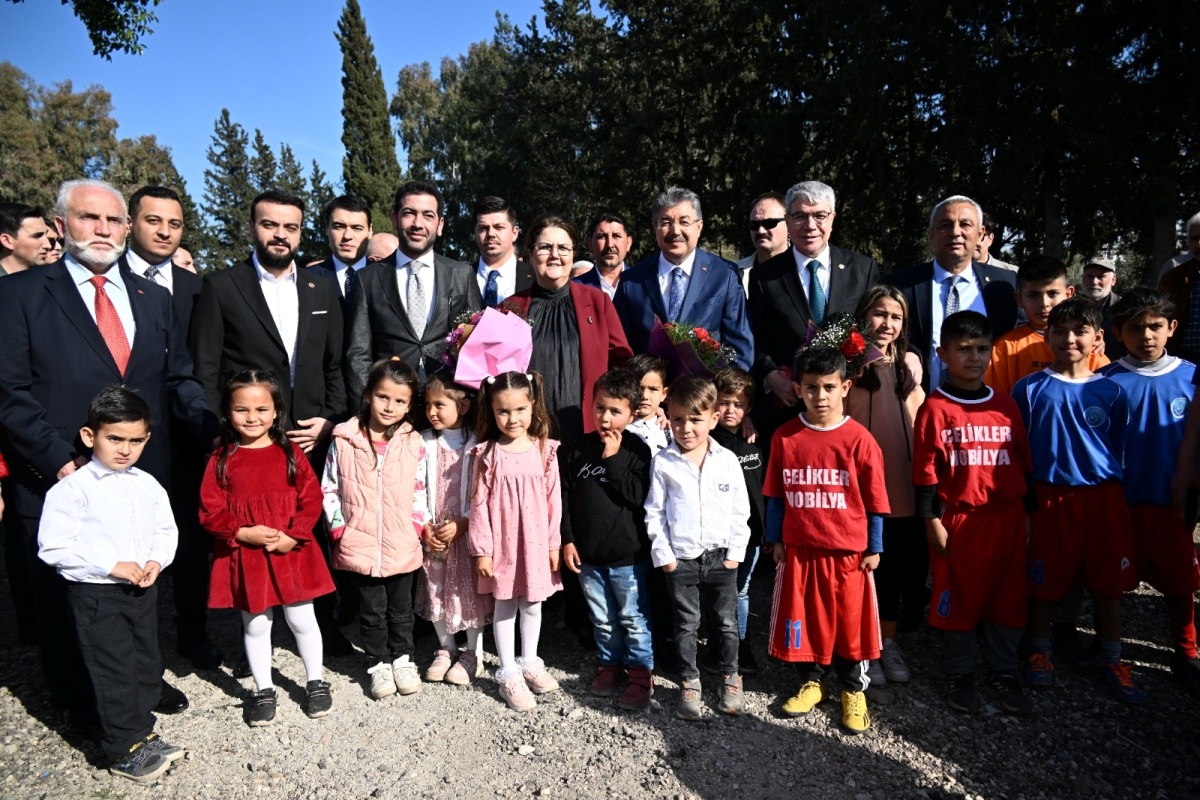 Tadilatı Yapılan Arslanpınarı Köyü İlkokulu'nun Açılışını Vali Yılmaz, Osmaniye Milletvekilleri ve Protokol Mensupları Gerçekleştirdi