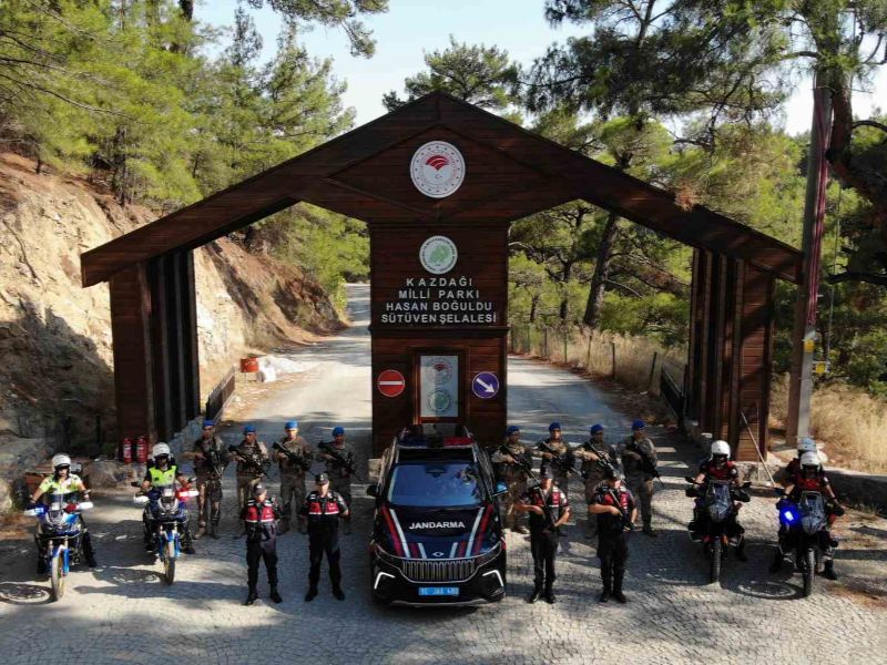 Jandarma’dan Orman Yangınlarına Karşı Denetim Gerçekleştirildi