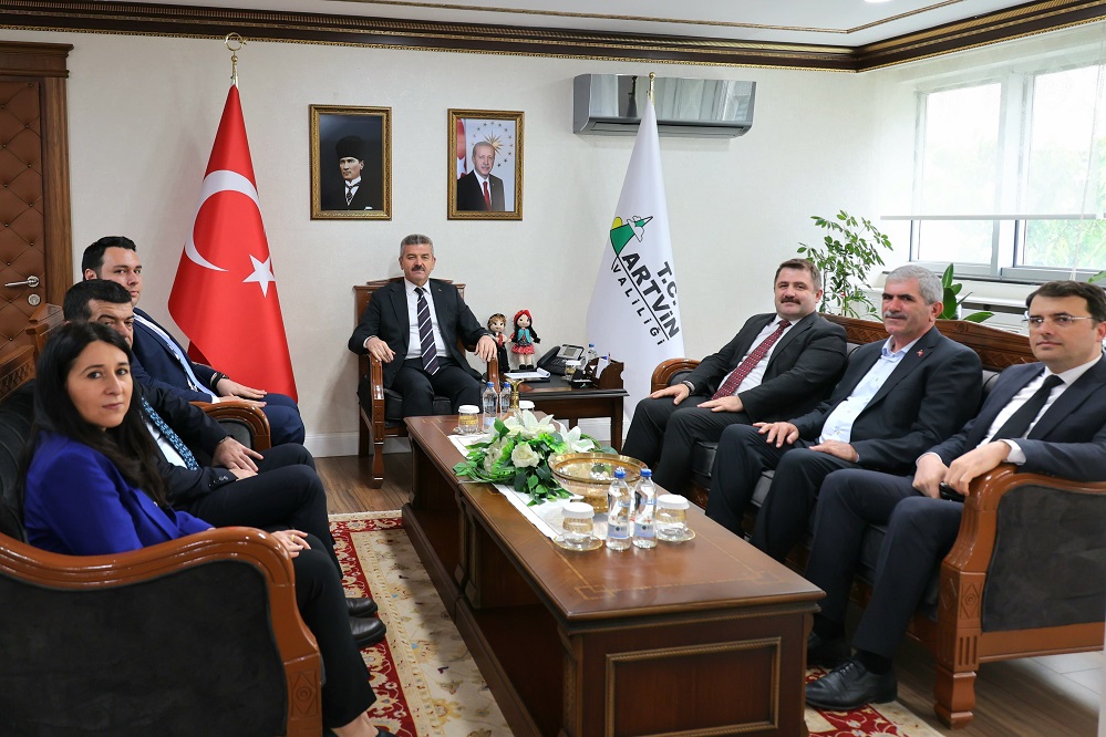 Valimiz Sayın Dr. Turan Ergün, GAMER Heyetini Makamında Kabul Etti