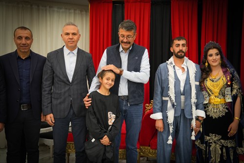 Vali Ali Çelik, Genç Çiftin Mutluluğuna Ortak Oldu