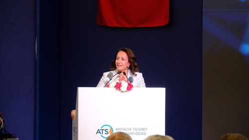 VALİ TÜLAY BAYDAR BİLGİHAN, ATSO MESLEK KOMİTELERİ MÜŞTEREK TOPLANTISI’NA KATILDI