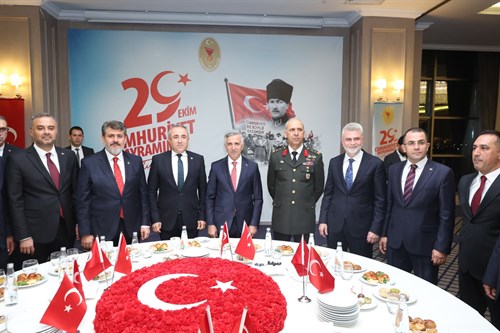 Cumhuriyetimizin 102. Yılı Dolayısıyla Kabul Töreni Gerçekleştirildi