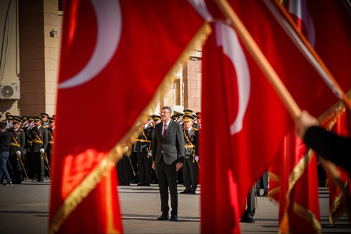 Vali Çelik; 29 Ekim Cumhuriyet Bayramı’nın 102. Yılı Kapsamında Düzenlenen Çelenk Sunma Törenine Katıldı