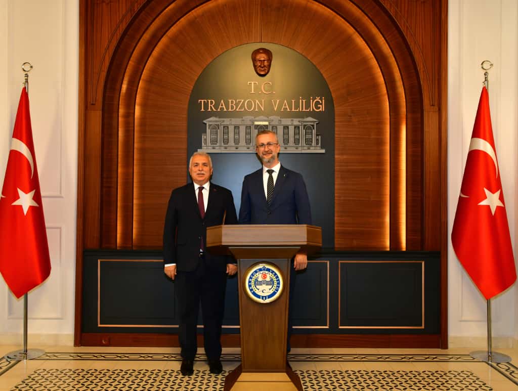 Vali Aziz Yıldırım, Ukrayna Ankara Büyükelçisi Nariman Celalov’u Kabul Etti