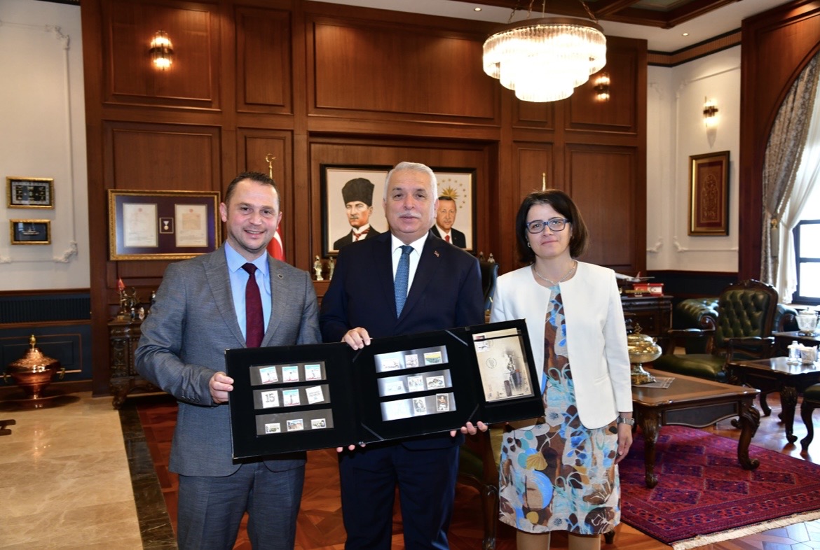 Vali Yıldırım PTT Teşkilatını Kabul Etti