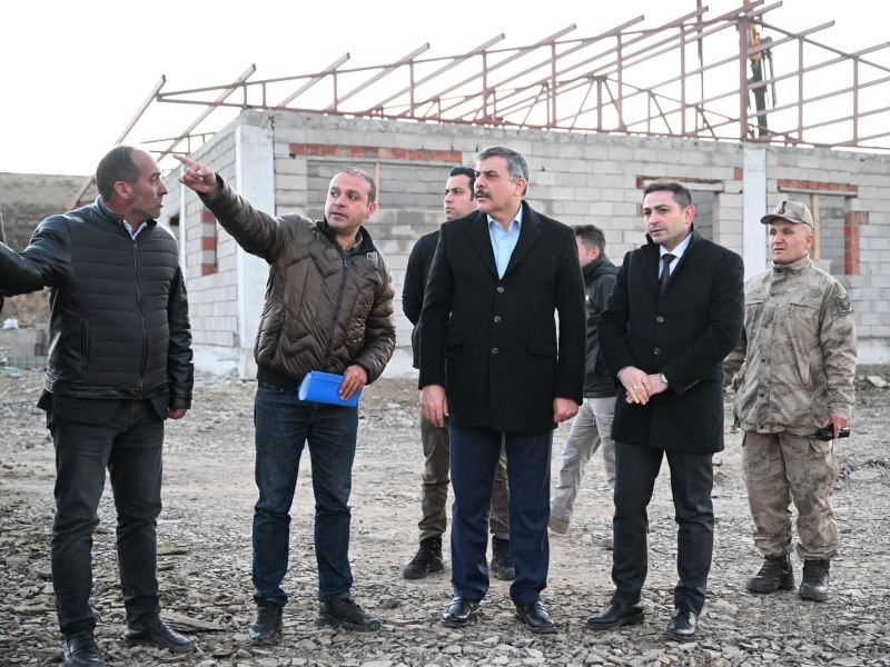 Vali Mustafa Çiftçi, Aziziye Belediyesi Hayvan Bakımevi’nde İncelemelerde Bulundu