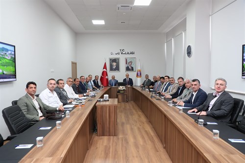 Ordu Şehir Hastanesinin 14. Koordinasyon Toplantısı Yapıldı
