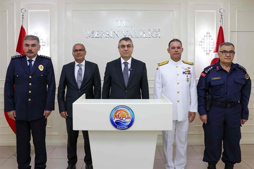 VALİMİZ SAYIN ATİLLA TOROS, İLİMİZDE YÜRÜTÜLMEKTE OLAN GÜVENLİK VE ASAYİŞ HİZMETLERİNE İLİŞKİN AÇIKLAMALARDA BULUNDU