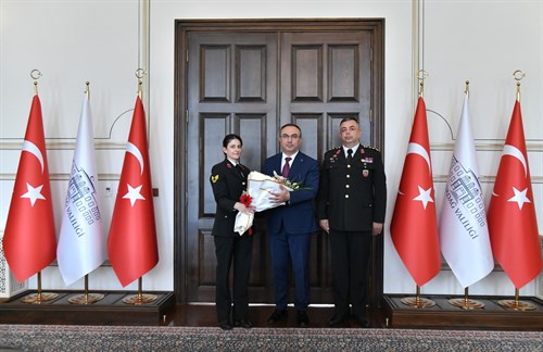 Jandarma Teşkilatının Kuruluşunun 186’ncı Yıldönümü Münasebetiyle İl Jandarma Komutanlığından Vali Soytürk’e Ziyaret