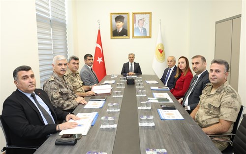 2025-2026 Akademik Yılı Birinci Dönem Üniversite Güvenlik Toplantısı