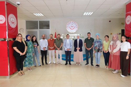 Dr. Selma Ünlüer Hanımefendi'den, Aile ve Sosyal Hizmetler İl Müdürlüğüne Teşekkür Ziyareti