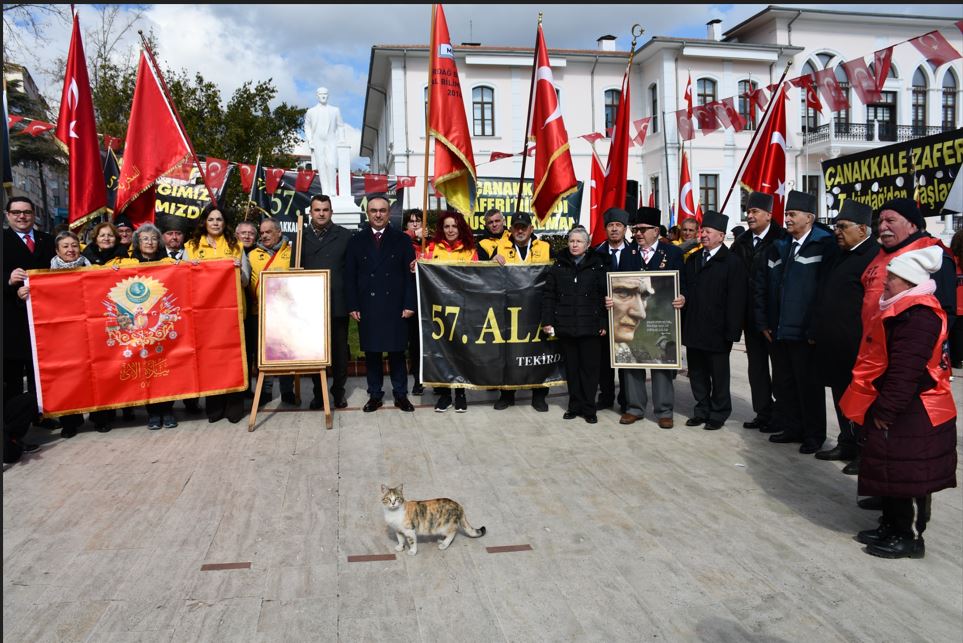 57. Alay Sancak Devir Teslim Töreni Yapıldı