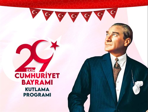 29 Ekim Cumhuriyet Bayramı Kutlama Programı