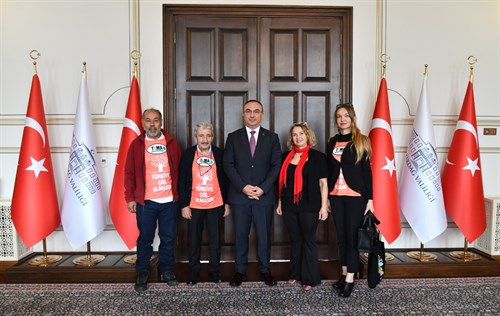 TEMA Vakfı Tekirdağ İl Temsilcisi ve Yönetim Kurulu Üyelerinden Vali Soytürk’e Ziyaret