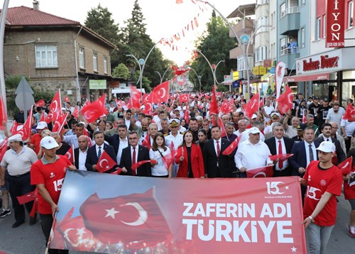 15 Temmuz’un Sarsılmaz Ruhuyla Yürüdük!