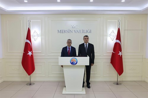 VALİMİZ SAYIN ATİLLA TOROS'A, NİĞDE VALİSİ SAYIN CAHİT ÇELİK ZİYARETTE BULUNDU