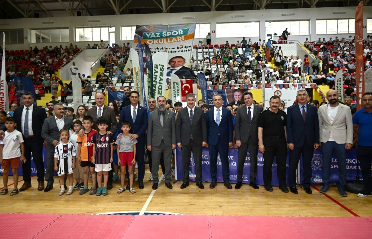 Gençlik ve Spor Bakanlığı Spor Okulları, Engelsiz Spor Okulları ve Osmaniye Belediyesi Yaz Spor Okulları Başladı