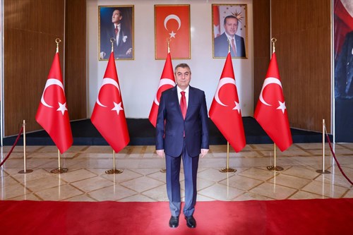 29 EKİM CUMHURİYET BAYRAMI KUTLAMA PROGRAMI KAPSAMINDA TEBRİKAT VE KABUL TÖRENİ GERÇEKLEŞTİRİLDİ