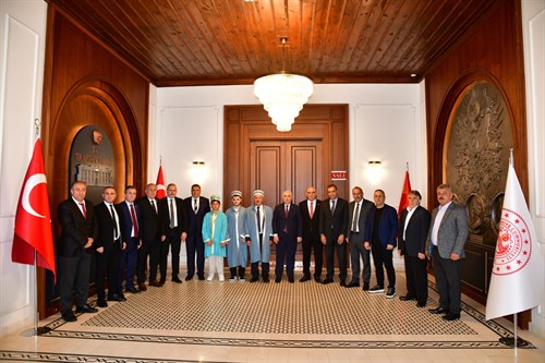 Vali Aziz Yıldırım, Yılın Ahilerini Kabul Etti