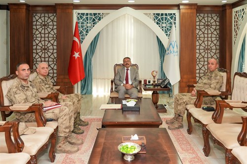 Tuğgeneral Ömer Ersever’den Vali Ali Çelik’e Ziyaret