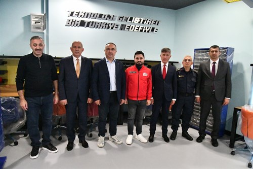 Vali Soytürk Deneyap Atölyelerini Ziyaret Etti