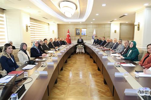 Kadına Yönelik Şiddetle Mücadele Koordinasyon Kurulu Toplantısı, Valimiz Sayın Mustafa Yavuz Başkanlığında Gerçekleştirildi.