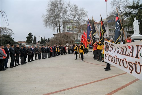 57.Alay Yürüyüş Komitesi Çanakkale'ye Uğurlandı