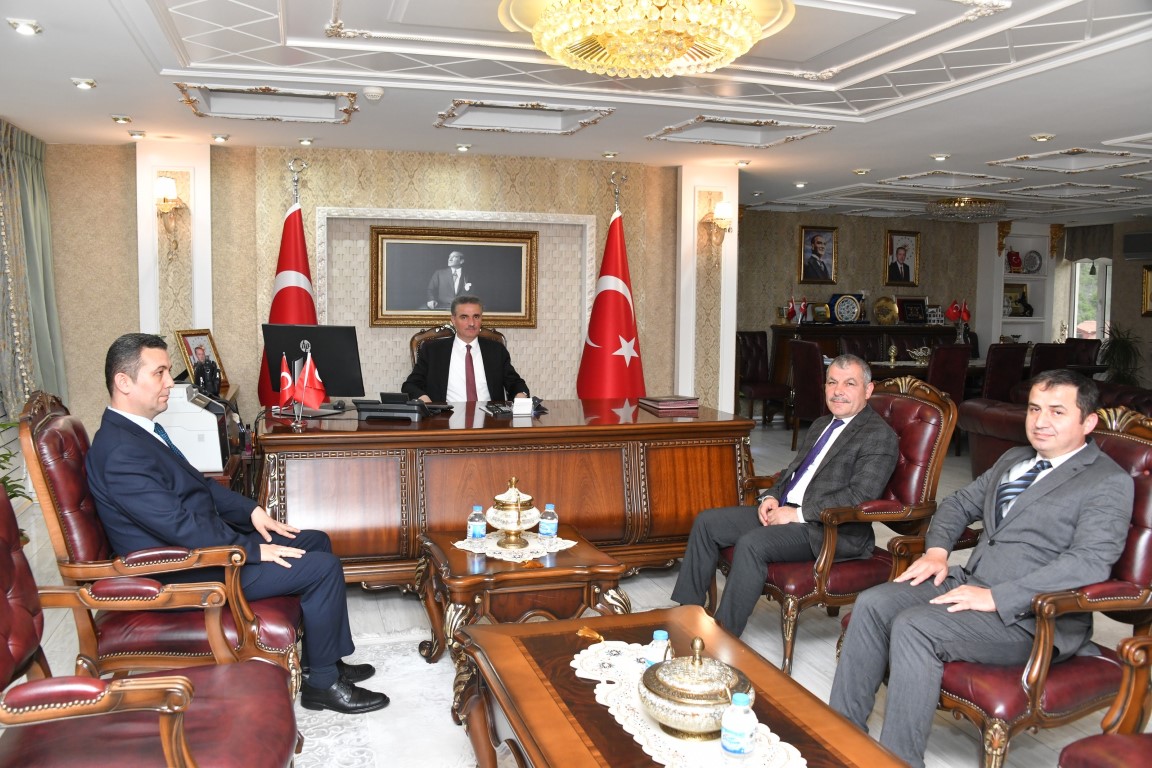 Sosyal Güvenlik Haftası Kapsamında SGK Heyetinden Vali Aydın Baruş’a Ziyaret