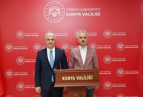 Ulaştırma ve Altyapı Bakanımız Sayın Abdulkadir Uraloğlu, Valiliğimizi Teşrif Etti