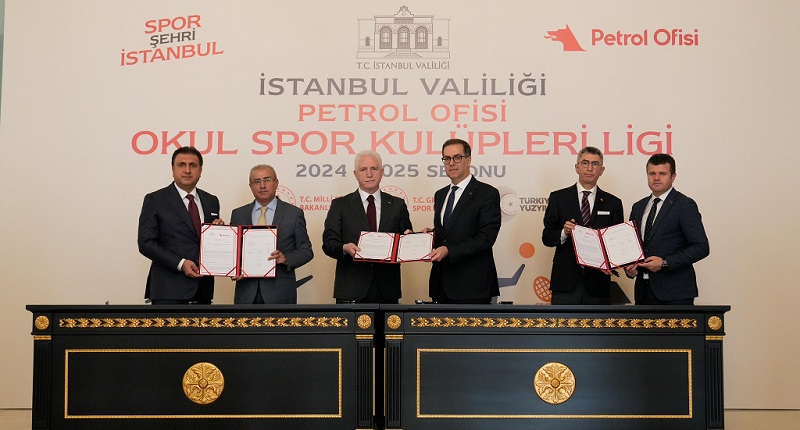 Okul Spor Kulüpleri Ligi 2024-2025 Sezonu Sponsorluk Anlaşması İçin İmzalar Atıldı