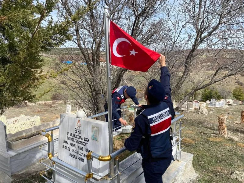 Yozgat Jandarmasından Anlamlı 18 Mart Ziyareti