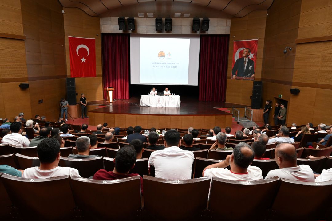 Organize Sanayi Bölgeleri Masaya Yatırıldı