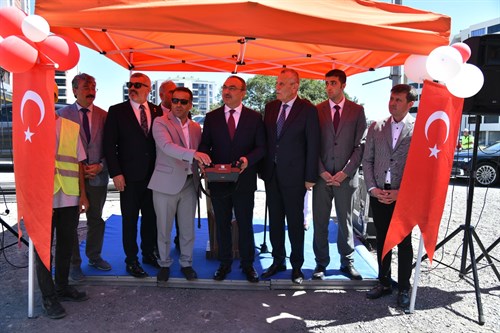 Vali Soytürk Çerkezköy’de Anaokulu Temel Atma Törenine Katıldı
